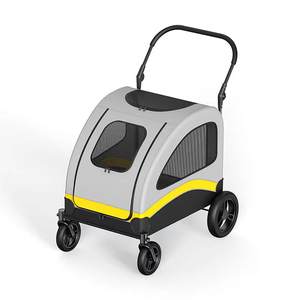 डोज d805 पर्यावरण के अनुकूल लोहा बड़ा चार पहिया कुत्ते हैंडकार्ट प्रीमियम पालतू उत्पाद - Product Image 2