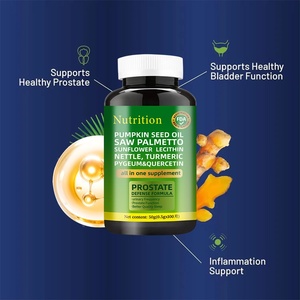 Comprimidos para Suporte à Próstata, 100 Unidades, com Saw <span class=keywords><strong>Palmetto</strong></span>, Óleo de Semente de Abóbora, Cúrcuma, Quercetina, Estilo Mints, Rótulo Personalizado - Product Image 3