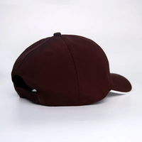 Gorras bordadas en 3D con logotipo personalizado al por mayor, gorra deportiva de poliéster para correr, gorra de béisbol lisa sin estructura de 6 paneles para correr