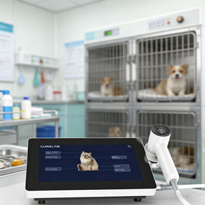 Máquina de Terapia Láser Veterinaria Curelas Clase 4 para la Curación Postoperatoria y la Recuperación de Heridas en Perros - Product Image 1