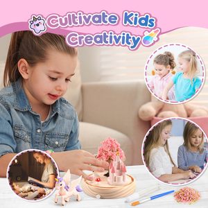 Idées de cadeaux personnalisées Kits d'artisanat licorne pour enfants de 3 à 8 ans - Jouets et <span class=keywords><strong>jeux</strong></span> faits à la main pour filles Cadeau pour enfants - Product Image 2