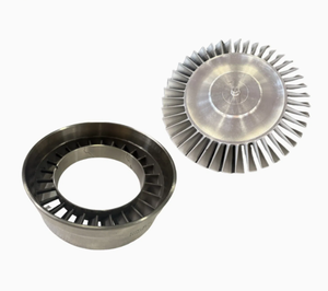 中嘉ZJ-T高温合金喷砂精密铸造涡轮叶盘，用于涡轮喷气发动机 - Product Image 5