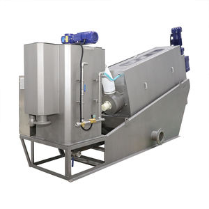 Presse à vis de déshydratation des boues SS304 à faible empreinte pour usine de traitement des boues d'huile de palme MYDL301 - Product Image 2