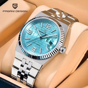 Montre mécanique pour homme PAGANI DESIGN PD-YS027 40MM, montre automatique de marque haut de gamme avec verre saphir, étanche 100M, montre lumineuse pour homme - Product Image 4