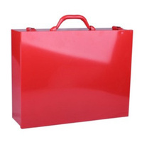 Fabricant chinois en gros de boîtes à outils manuelles, boîte à outils à vis portable personnalisée, boîte à outils avec compartiments