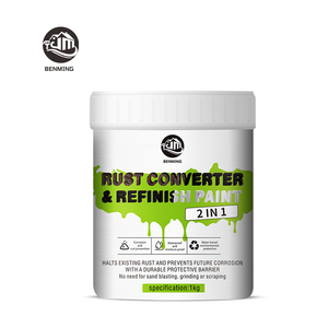 Convertidor de Óxido Acrílico 2 en 1 Semibrillante y Imprimación Metálica de Grado Industrial a Base de Agua con Rodillo Aplicador - Product Image 1