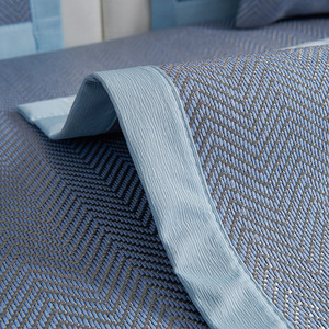 Summer <b>Sofa</b> Mat Ice Silk Rattan <b>Cover</b> 145-185Cm Non Slip Cool Feel Modern Solid Color Modular <b>Sofa</b> Protector - Product Image 2