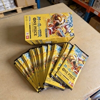 12 Cajas de Cartas Coleccionables Banndai OP OP15, Juego de Cartas TCG, Aventura en la Isla Divina, Caja de Sobres, Cartas de Juguete, Anime, Transmisión en Vivo, Venta al Por Mayor