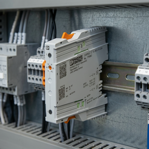 CAPAROC E1 12-24DC/12-20A-Moulded <b>Case</b> 2-Pole Electronic Circuit Breaker 240V 3kA Breaking Capacity 50Hz 1115663 - Product Image 3