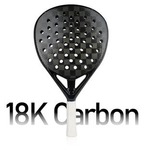 Racchetta da Padel in Kevlar 3K 12K 18K Vendita Calda Racchetta Professionale in Carbonio 3K/12K/18K/Kevlar Forma a Goccia Raquete De Padel - Product Image 5