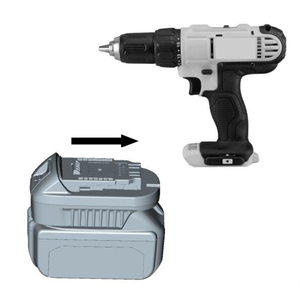MT20DL adapter converter for Dewalt for Makita 18V Battery Li-Ion BL1830 BL1860 <span class=keywords><strong>BL1815</strong></span> a Dewalt 18V 20V DCB200 - Product Image 6