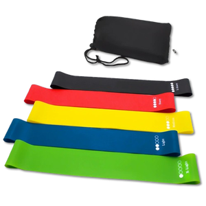 COSMO-Juego de bandas de tensión de látex para entrenamiento en casa, gimnasio, piernas y trasero para hombres y mujeres - Product Image 1