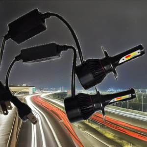 4 couleurs 12V 6000K Nouveaux phares de <span class=keywords><strong>voiture</strong></span> LED H4/H7 72W pour utilisation en ville - Product Image 2