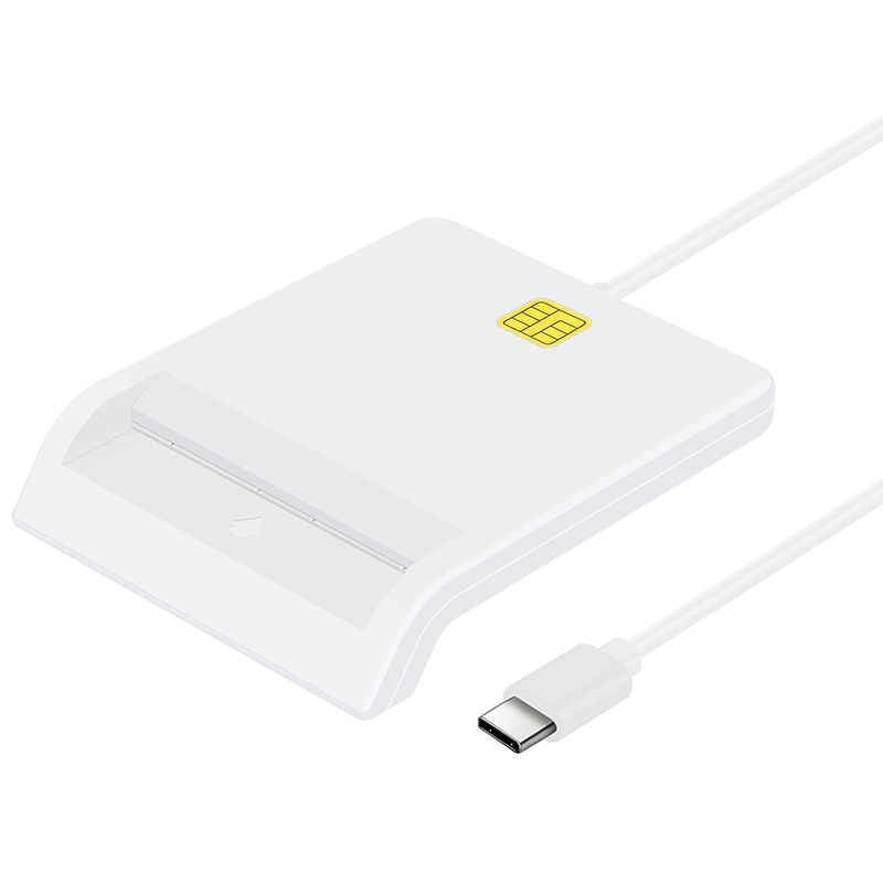 USB C en blanco