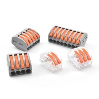 Connecteur de câblage rapide Apton PCT 25A à levier, bornier à contact en cuivre pour câble électrique