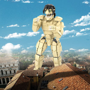 MOC1244 ตัวต่อพลาสติกแบบประกอบเอง ตัวละครอนิเมะญี่ปุ่น Attack on Titan ของเล่นตัวต่อสำหรับเด็ก 728 ชิ้น - Product Image 2