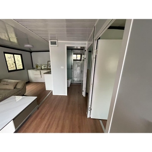 <span class=keywords><strong>Casa</strong></span> Container in Acciaio Espandibile a Doppia Ala da 20 Piedi, Villa Prefabbricata Completamente Arredata, Hotel di Lusso per Glamping e Resort - Product Image 3