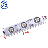 Fabricant professionnel Injection Rgb Pleine couleur IP68 3pcs SMD 5050 Module LED DC 12V 2700-20000K pour boîte lumineuse et utilisation en extérieur