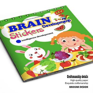 Livres pour enfants imprimés sur mesure, jouets, livres d'autocollants, livres de coloriage, supports imprimés, étiquettes, pour le développement intellectuel - Product Image 4