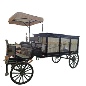 Corbillard funéraire électrique vintage personnalisé Chariot à cheval à la mode pour le transport spécial aux Bahamas - Product Image 3