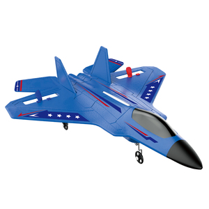 <span class=keywords><strong>Avion</strong></span> de chasse <span class=keywords><strong>RC</strong></span> HOSHI KF803 32.4G en mousse EPP F22, planeur à envergure fixe télécommandé, prêt à voler (RTF) pour l'extérieur, avec éclairage - Product Image 3