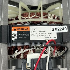Motor de Secadora SX2240, Eléctrico, para Uso Doméstico, Duradero, de Plástico, Número de Pieza 5304529782 - Product Image 2