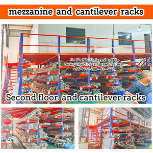 पाइप और बार भंडारण के लिए पाउडर लेपित औद्योगिक कैंटिलीवर रैक - Product Image 6