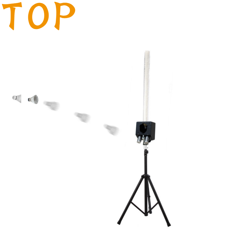 Smart Training Intelligent Drop Point Programming Badminton Serving Machine High and Long Ball Serving Pace Training Artifact
