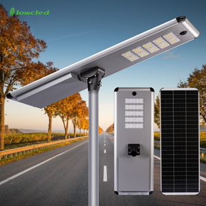 Điều khiển ánh sáng thông minh PPT + điều khiển thời gian + cảm biến vi sóng nhôm đúc 30W-150W tiết kiệm năng lượng LED đèn đường năng lượng mặt trời - Product Image 2