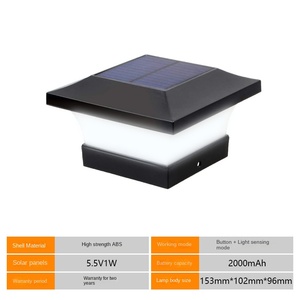 Hot Selling Factory Price Waterproof Die-Cast Aluminum Outdoor Pillar Lamp Decorative Garden Gate and Main Garden Pillar - Product Image 2