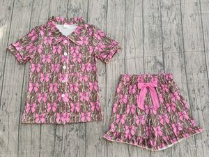 Vestido GSD2940 Personalizado para Niña, Vestido de Verano con Estampado a Cuadros Coloridos, Manga Corta, Hasta la Rodilla, Venta al por Mayor - Product Image 5