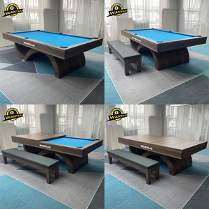 Table de <span class=keywords><strong>billard</strong></span> professionnelle 9 pieds d'<span class=keywords><strong>occasion</strong></span> avec système de retour de balles et plateau en ardoise à vendre - Product Image 5