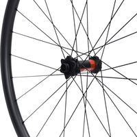 Roues de VTT en carbone asymétriques 29 pouces, compatibles tubeless, moyeu Sapim CX-Ray D-T240 Boost