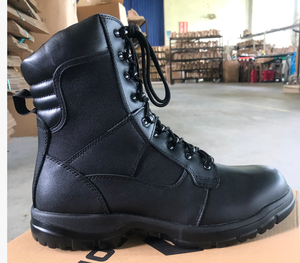 TSB601 PDRM men heavy duty cow leather tactical boots men large size fast production - Product Image 6