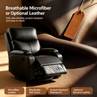Fauteuil inclinable de salon haut de gamme, fauteuil électrique à massage à distance pour les soins capillaires et esthétiques