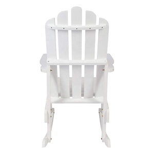 HE-551,Patio Wood Adirondack Rocker <strong>Chair</strong> With <strong>White</strong> Colour Wood Adirondack <strong>Rocking</strong> <strong>Chair</strong> Can Be Customized Size and Color - Product Image 5
