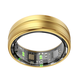Nouveau Smart Ring R06 Health Tracker, anneaux chauds pour hommes femmes boîtier en aluminium APP Qring surveillance de l'oxygène sanguin de la fréquence cardiaque - Product Image 2