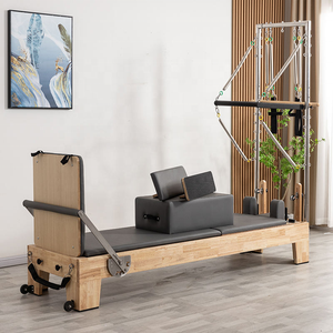 Nouveau design 2026 – Tour de Pilates en bois durable à prix abordable, demi-trapeze pour Reformer - Product Image 6