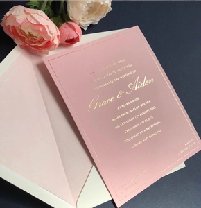 Biglietti di Auguri di Alta Qualità con Logo Personalizzato, Stampa su Carta con Goffratura e Lamina, Biglietti di Ringraziamento, <span class=keywords><strong>Cartoline</strong></span> - Product Image 1