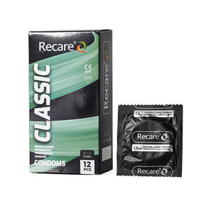 Condones de Látex Lisos Recare, Nuevo Diseño, Más Vendidos, Sensación Realista para Hombre, Alta Calidad - Product Image 1