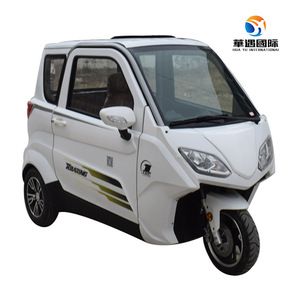 Triciclo Eléctrico Cerrado de 48 V con 2 Asientos para Pasajeros - Product Image 5