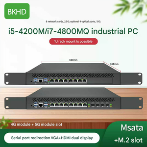 Dispositivo de red BKHD de 8 puertos 2.5G con procesador Intel Core i3, i5 o i7 opcional, enrutador firewall con fibra SFP de 10G - Product Image 1