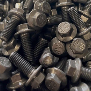 Nhà máy trực tiếp mạ kẽm Bolt nút đầu mặt bích M3 X10 Hex đầu vít mặt bích - Product Image 5