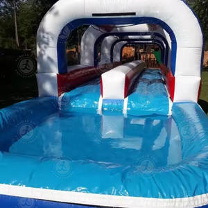 Équipement de jeu aquatique <span class=keywords><strong>Toboggan</strong></span> gonflable avec <span class=keywords><strong>piscine</strong></span> <span class=keywords><strong>Tunnel</strong></span> aquatique pour l'été <span class=keywords><strong>Toboggan</strong></span> pour <span class=keywords><strong>piscine</strong></span> creusée - Product Image 3