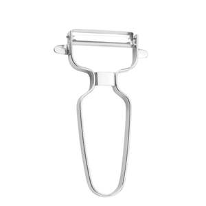 Pelador de Acero Inoxidable con Doble Cuchilla Giratoria, Pelador de Frutas y Verduras con Mango Ergonómico, Pelador de Patatas Alargado - Product Image 1