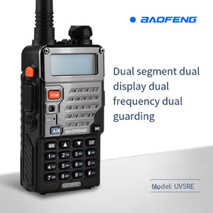 Pour talkie-walkie UV-5Re 5RC haute puissance 8W <span class=keywords><strong>VHF</strong></span>/UHF bande aérienne portée 50km étanche IPX7 extérieur <span class=keywords><strong>marine</strong></span> recharge directe - Product Image 6