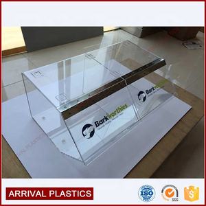 للبيع بالجملة صناديق حاويات تخزين أكريليك شفافة قابلة للتكديس مخصصة صناديق حلوى بلاستيكية بغطاء - Product Image 2