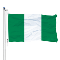 Drapeau espagnol imprimé numériquement en satin brodé, grand format extérieur 3x5 pieds, pour balcon, renforcé avec 2 œillets en aluminium