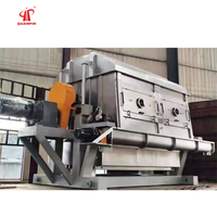QUANPIN usine levure neige poudre amidon alimentaire hermétique équipement de séchage continu QP Double tambour grattoir sèche PLC pompe Ti faible