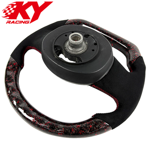 Volante deportivo LED RPM de fibra de carbono forjado personalizado con cuero para Mini R56 F55 F56 JCW R50 F57 R57 R55 F60 F54 Cooper S - Product Image 3